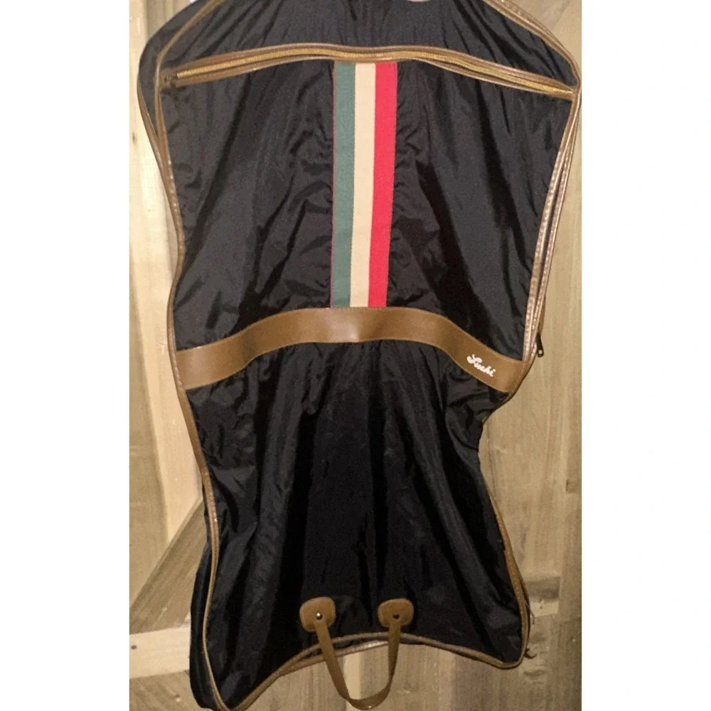 Vintage Luchi Garment Bag Folding Zip Up